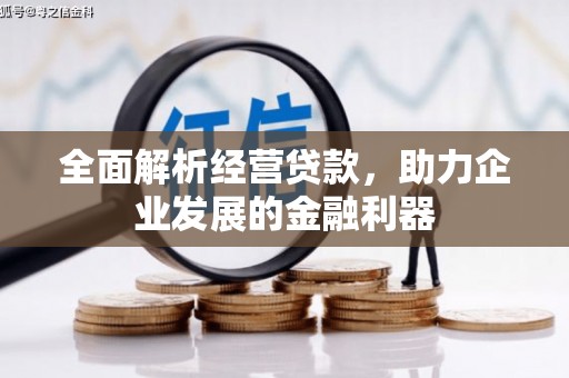 奎屯全面解析经营贷款，助力企业发展的金融利器