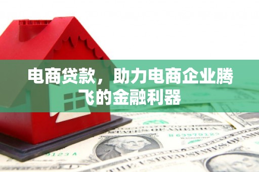 奎屯电商贷款，助力电商企业腾飞的金融利器