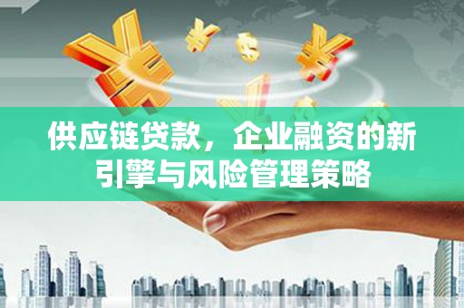 奎屯供应链贷款，企业融资的新引擎与风险管理策略