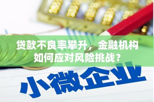 奎屯贷款不良率攀升，金融机构如何应对风险挑战？