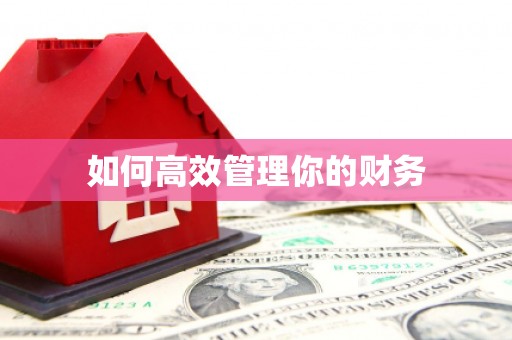 奎屯如何高效管理你的财务